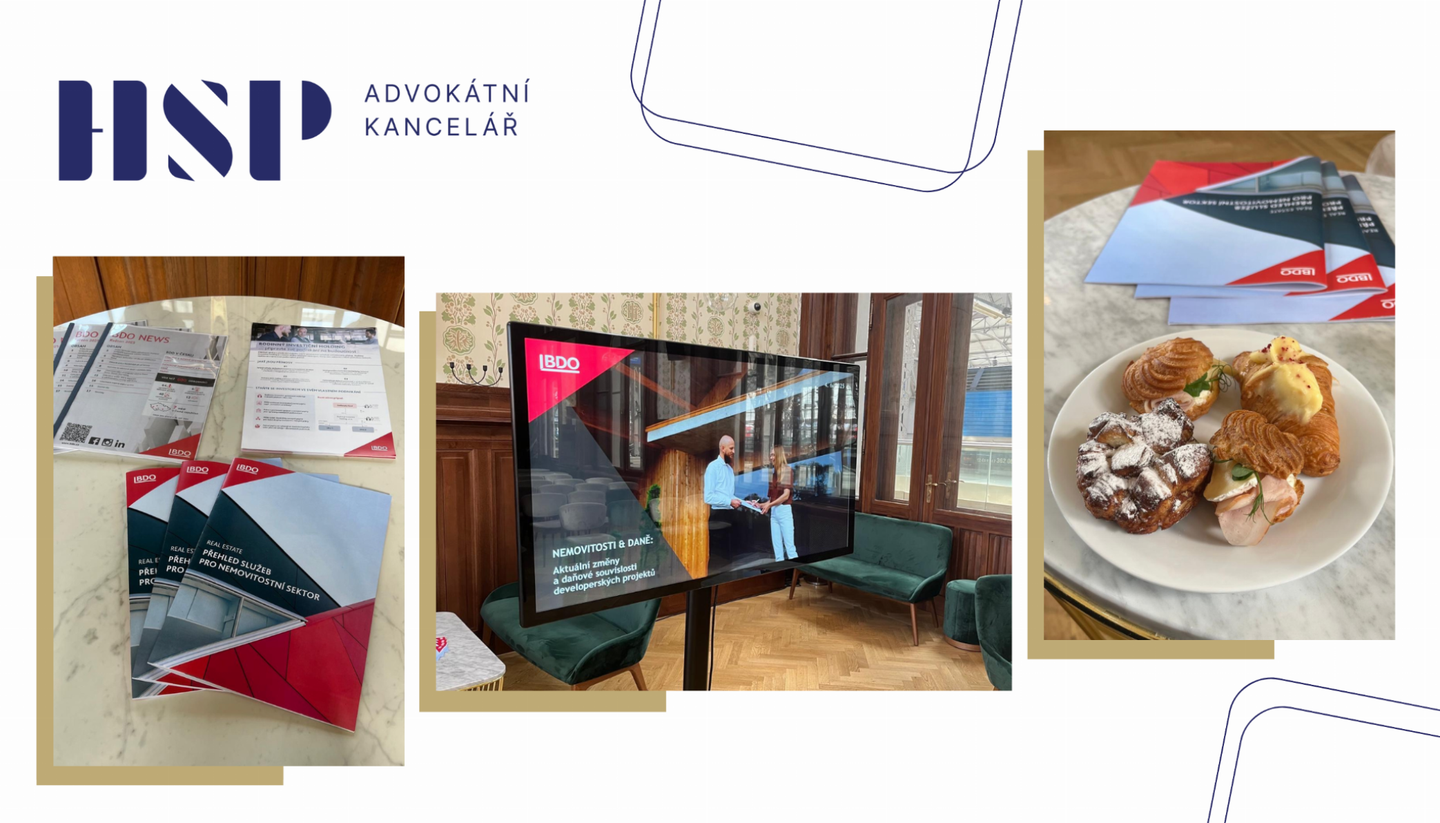 Ohlédnutí za pracovní snídaní: NEMOVITOSTI & DANĚ