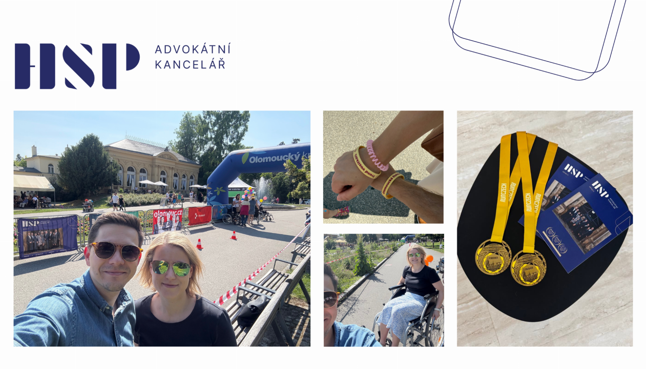 Od štafety po půlmaraton – na vozíku i v běžeckých botách