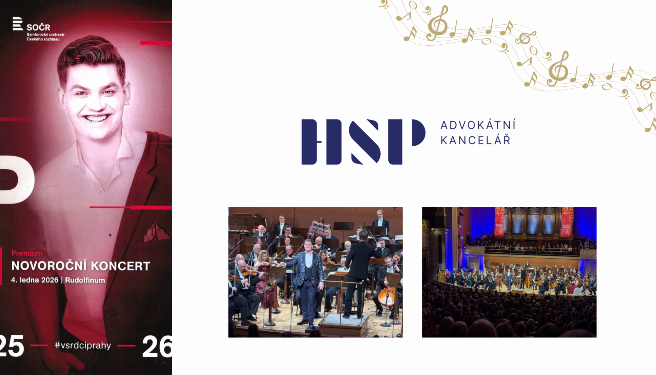 Novoroční hudební večer v Rudolfinu